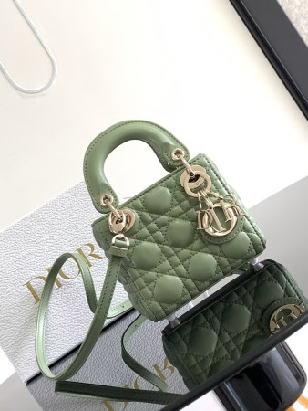 Dior Micro Lady Bag 12×10.2×5cm