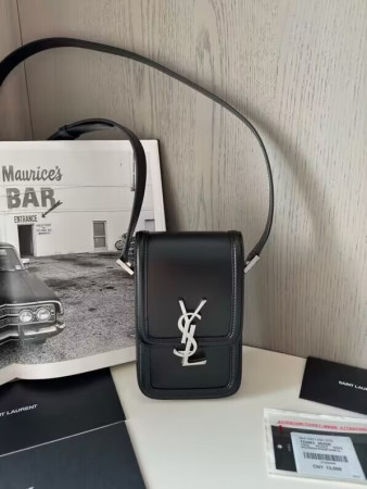 YSL SOLFERINO MINI BAG IN SMOOTH LEATHER 18 X 11 X 5 CM