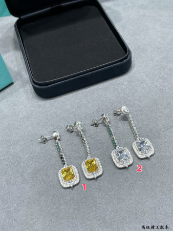 Tiffany & Co. Diamond Earrings Ag925