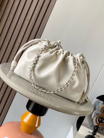 LOEWE Medium Flamenco purse in mellow nappa lambskin 30x10.5x20cm