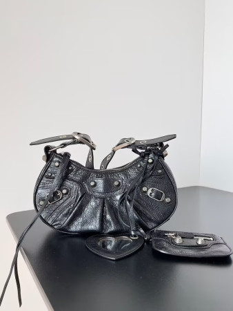 Balenciaga WOMEN'S LE CAGOLE XS SHOULDER BAG 26x16x7cm