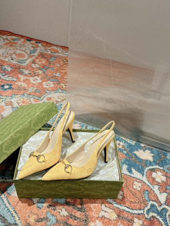 UA GUCCI HORSEBIT SLINGBACK PUMP HIGH HEEL