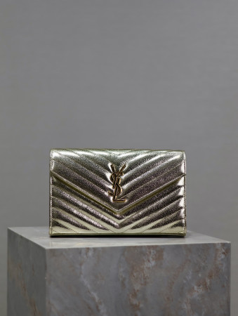 YSL Cassandra Monogram Classic Chain Wallet 22.5 x 14 x 4cm