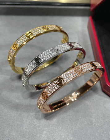Cartier Wide diamond star Bracelet