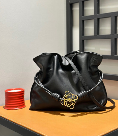 LOEWE Medium Flamenco clutch in nappa calfskin 30x24.5x10.5cm