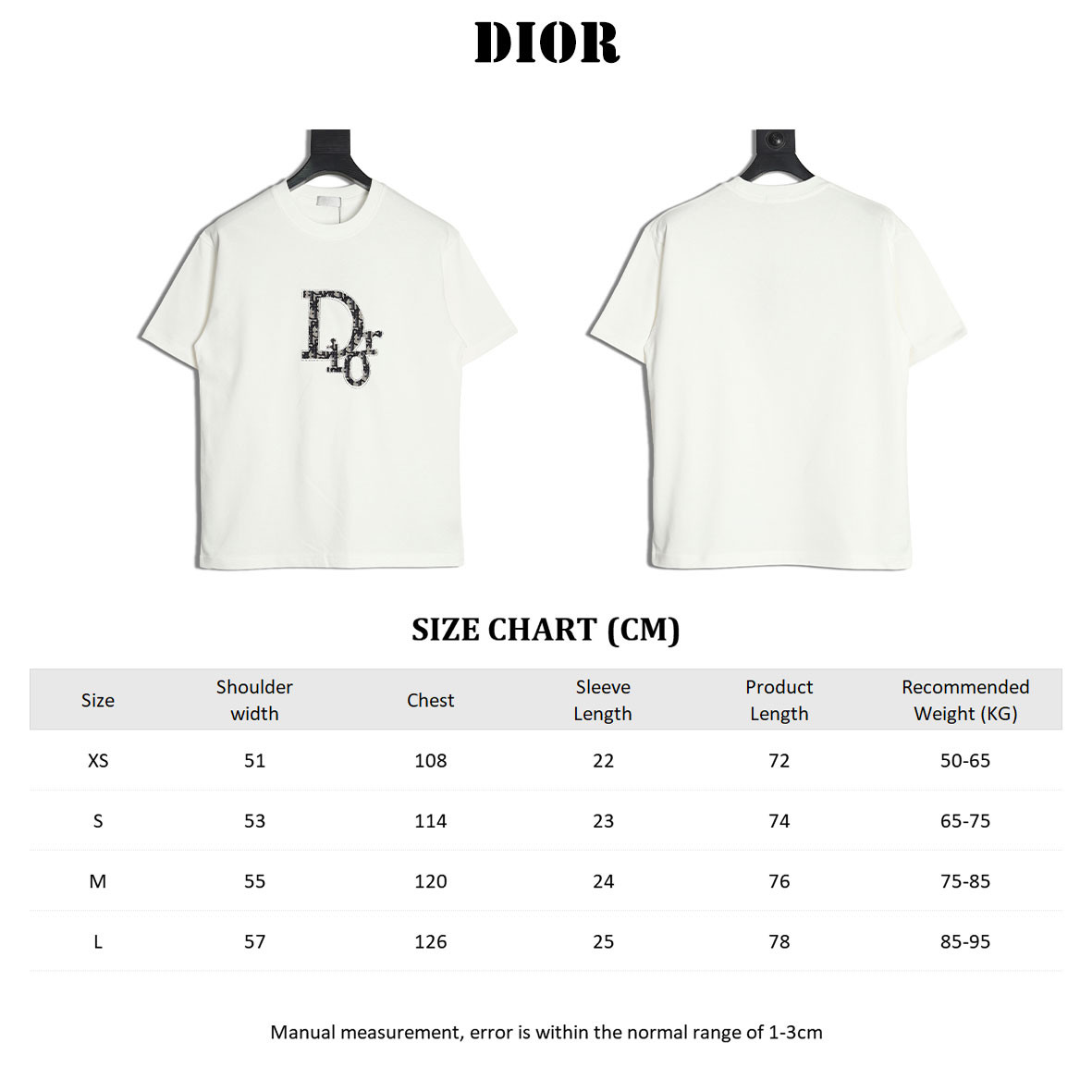 Dior 25SS Short-sleeved T-shirt