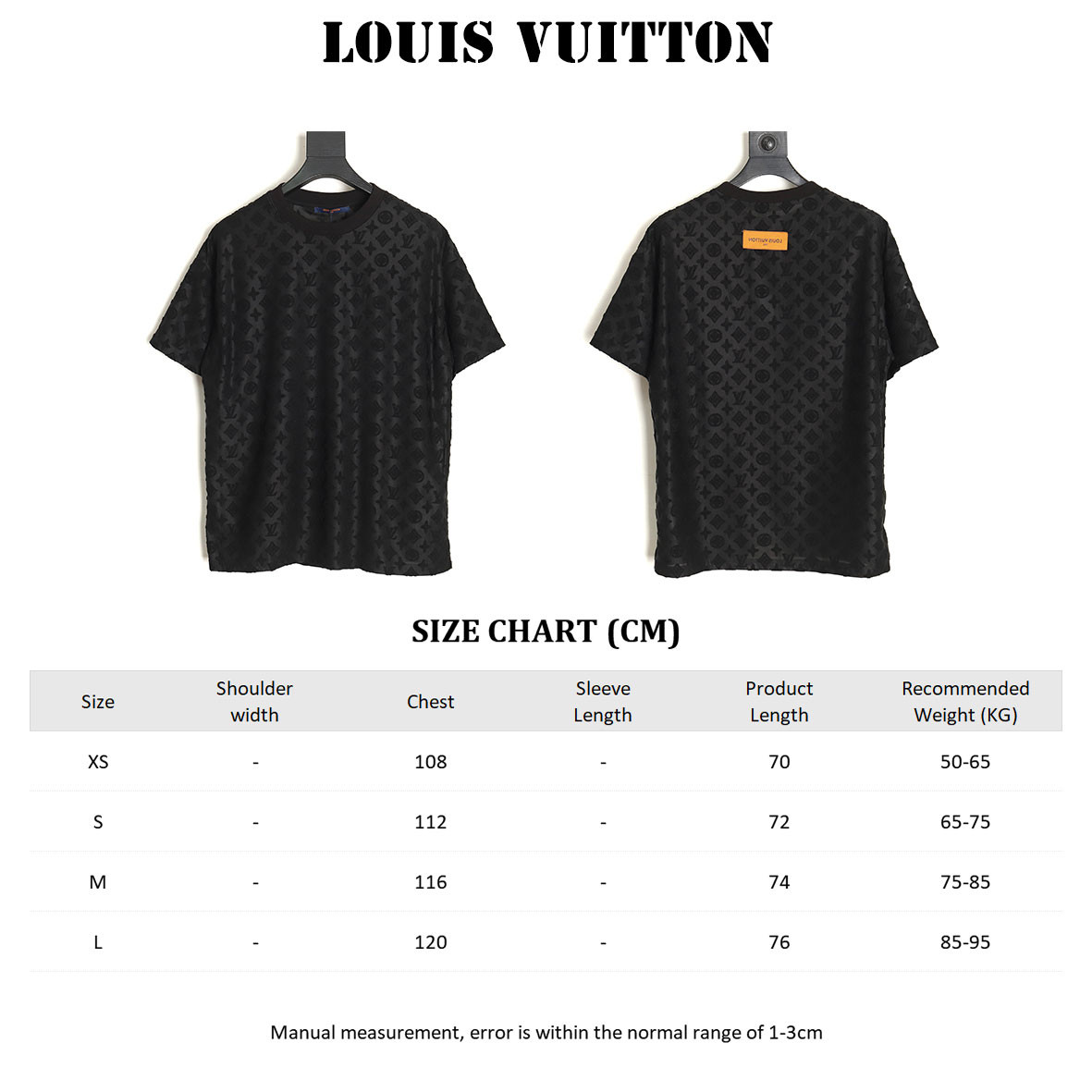 Louis vuitton LV 24ss Short-sleeved T-shirt