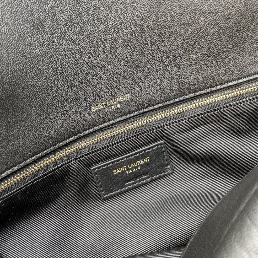 YSL Calypso large in grained 36x20x10cm