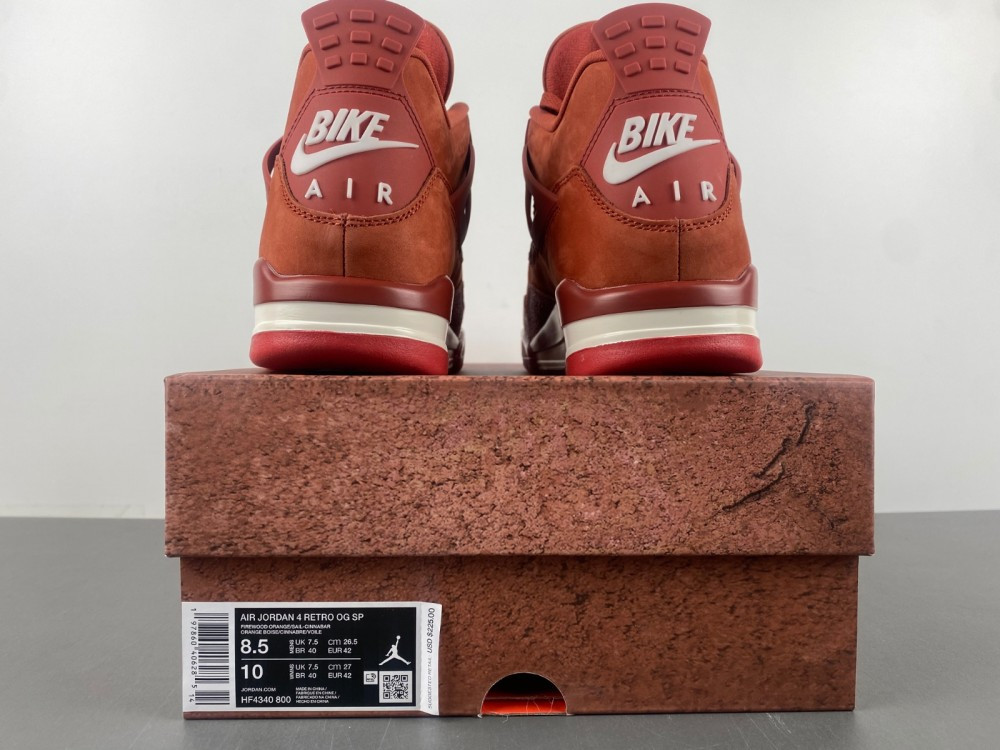 UA Air Jordan 4 Nigel Sylvester x Brick by Brick