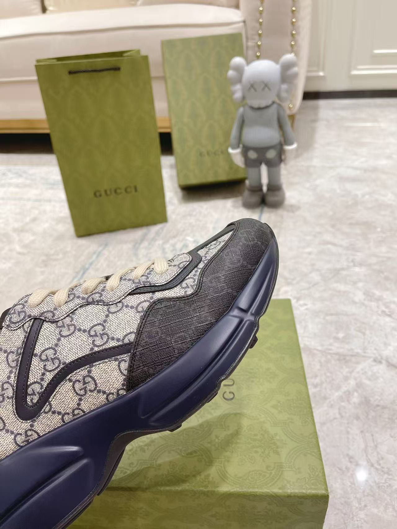 UA Gucci GG Rhyton Sneaker