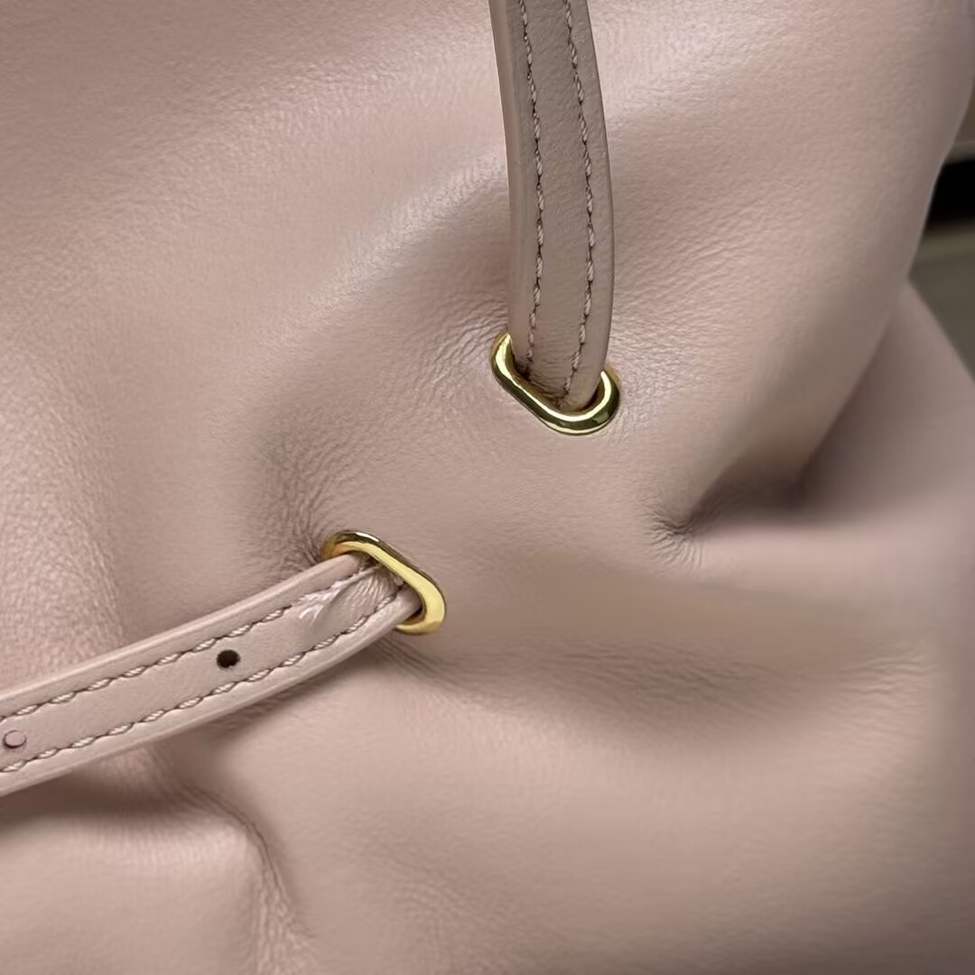 Prada Slouchy Lambskin Leather Shoulder Bag 25x18.5x11.5cm