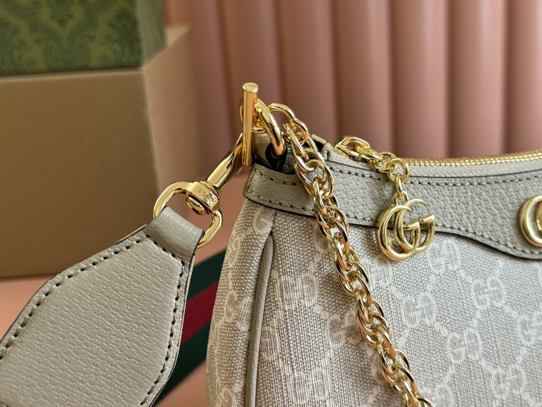 Gucci Ophidia GG Small handbag 9.8x 6.1 x 2.4inch