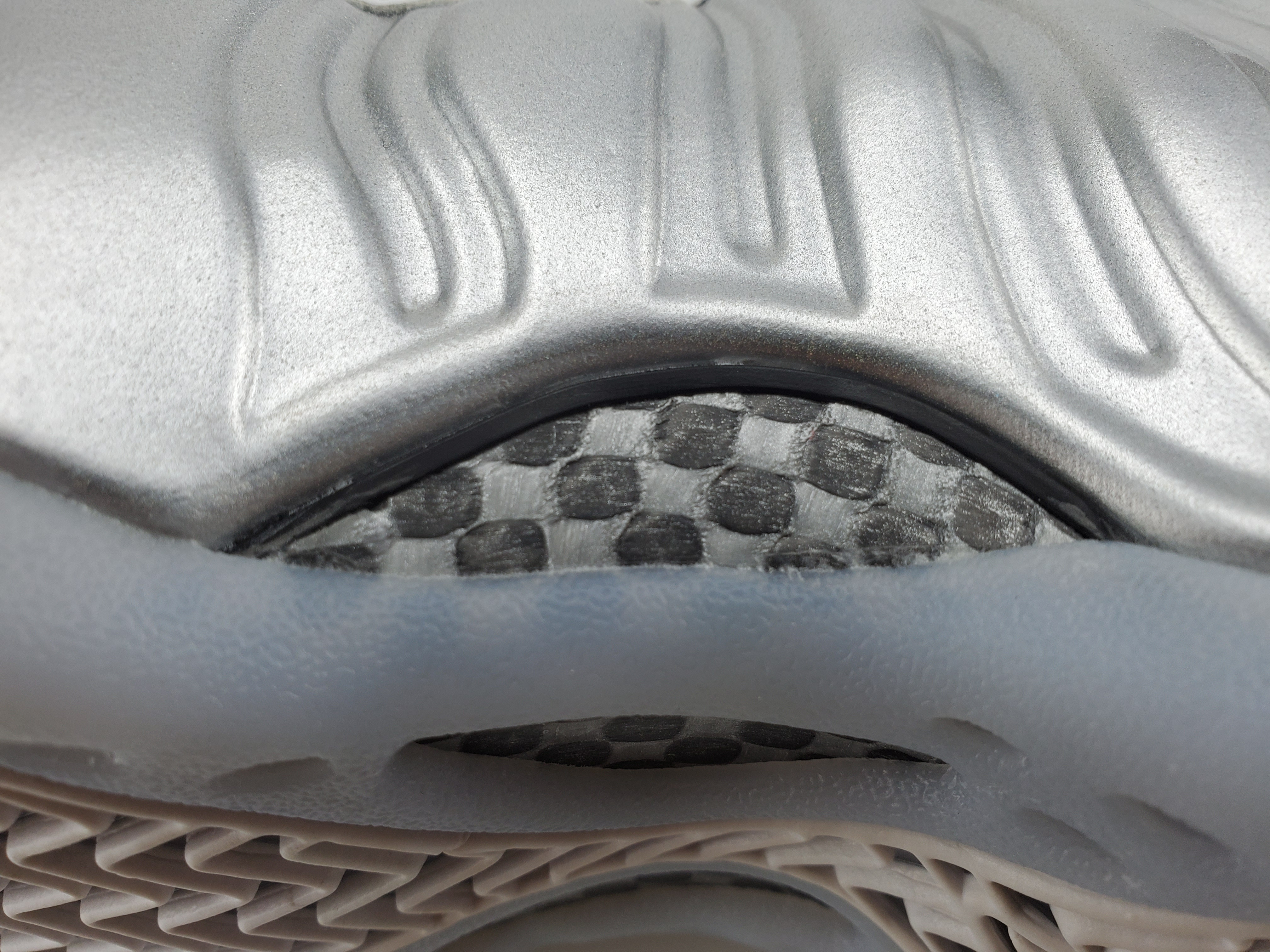 Air Foamposite One Chrome White