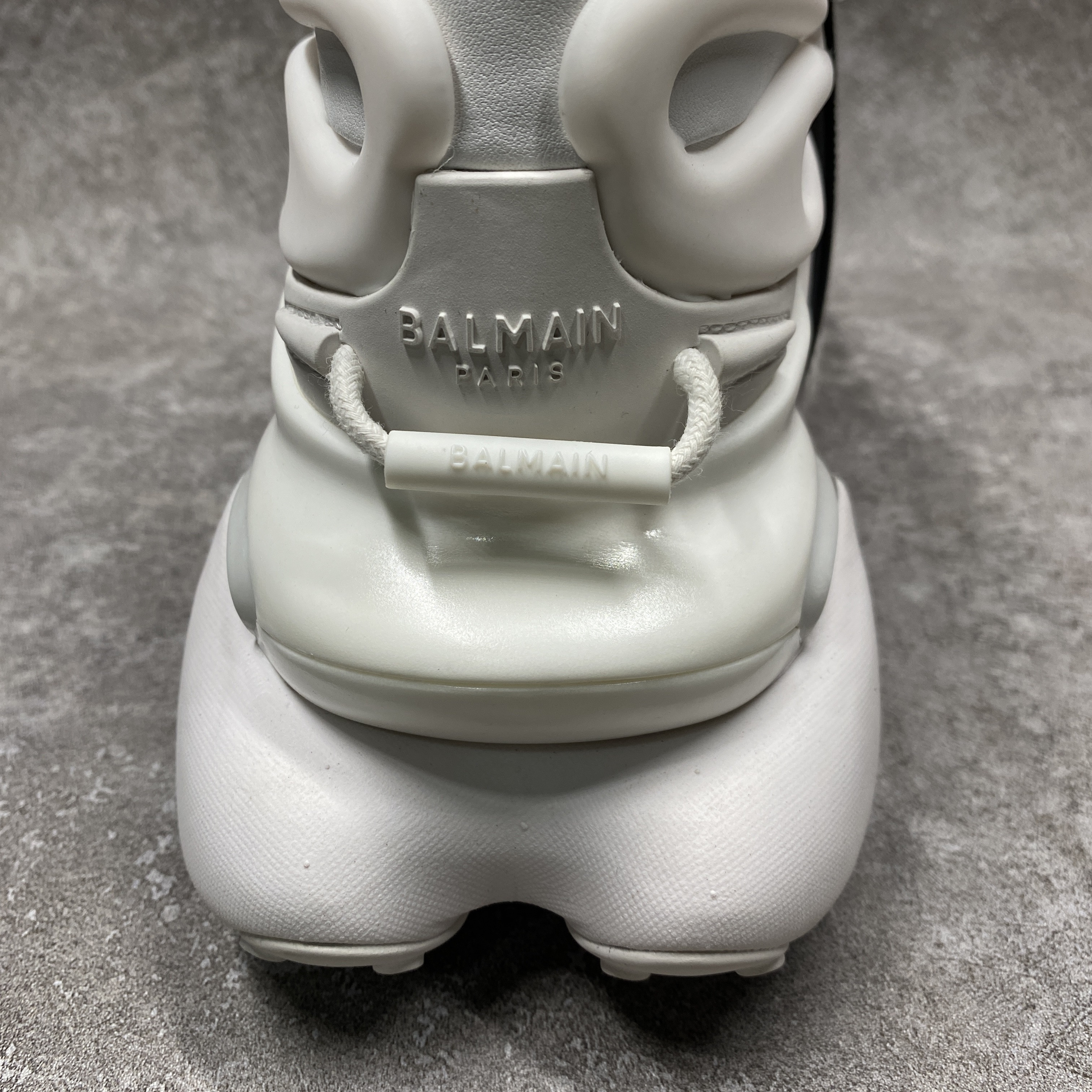 Balmain Unicorn Low White Black Gradient