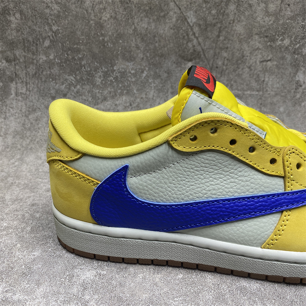 Travis Scott x Nike Air Jordan 1 Low OG Canary Yellow