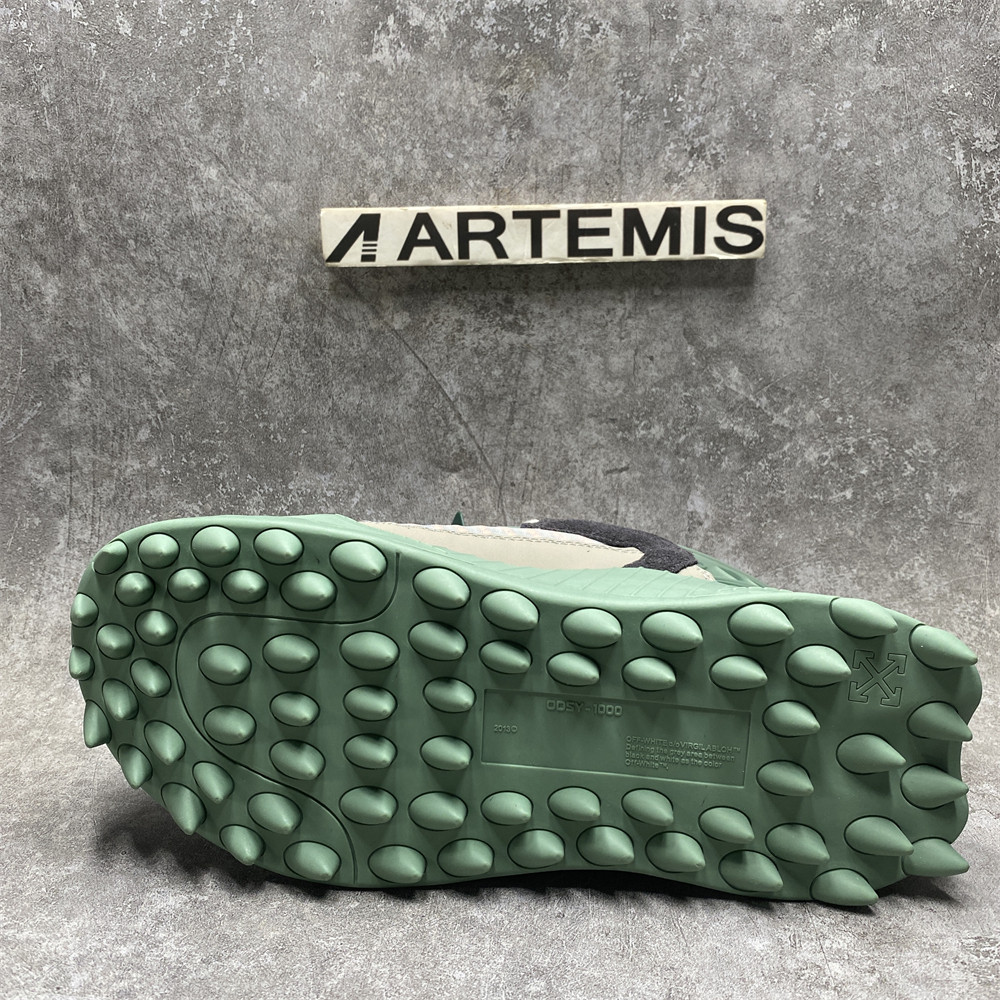 OFF-WHITE ODSY-1000 BLACK GREEN