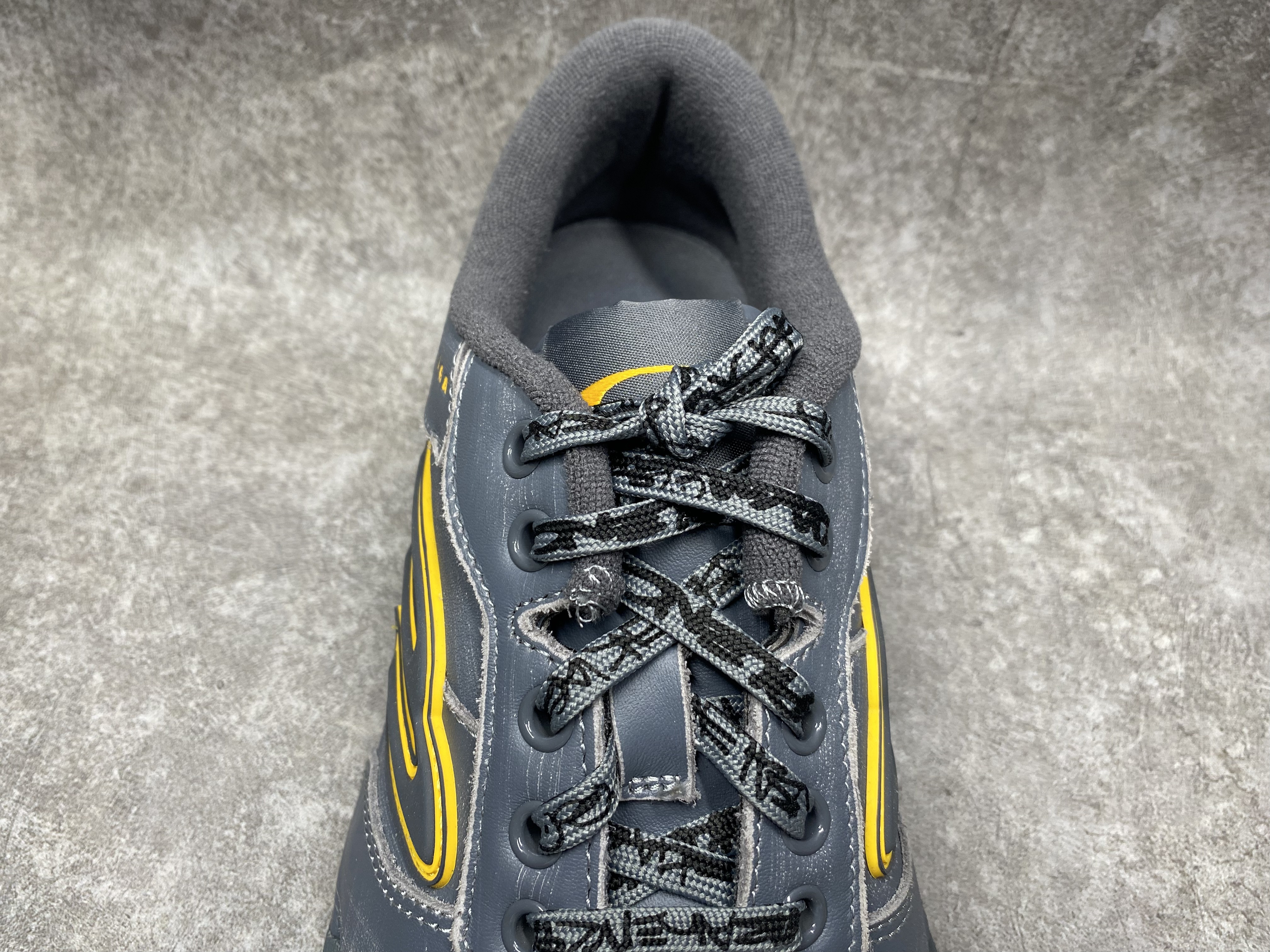 UA Balenciaga Hamptons Worn-out Sneaker in Grey/yellow(run one size large)