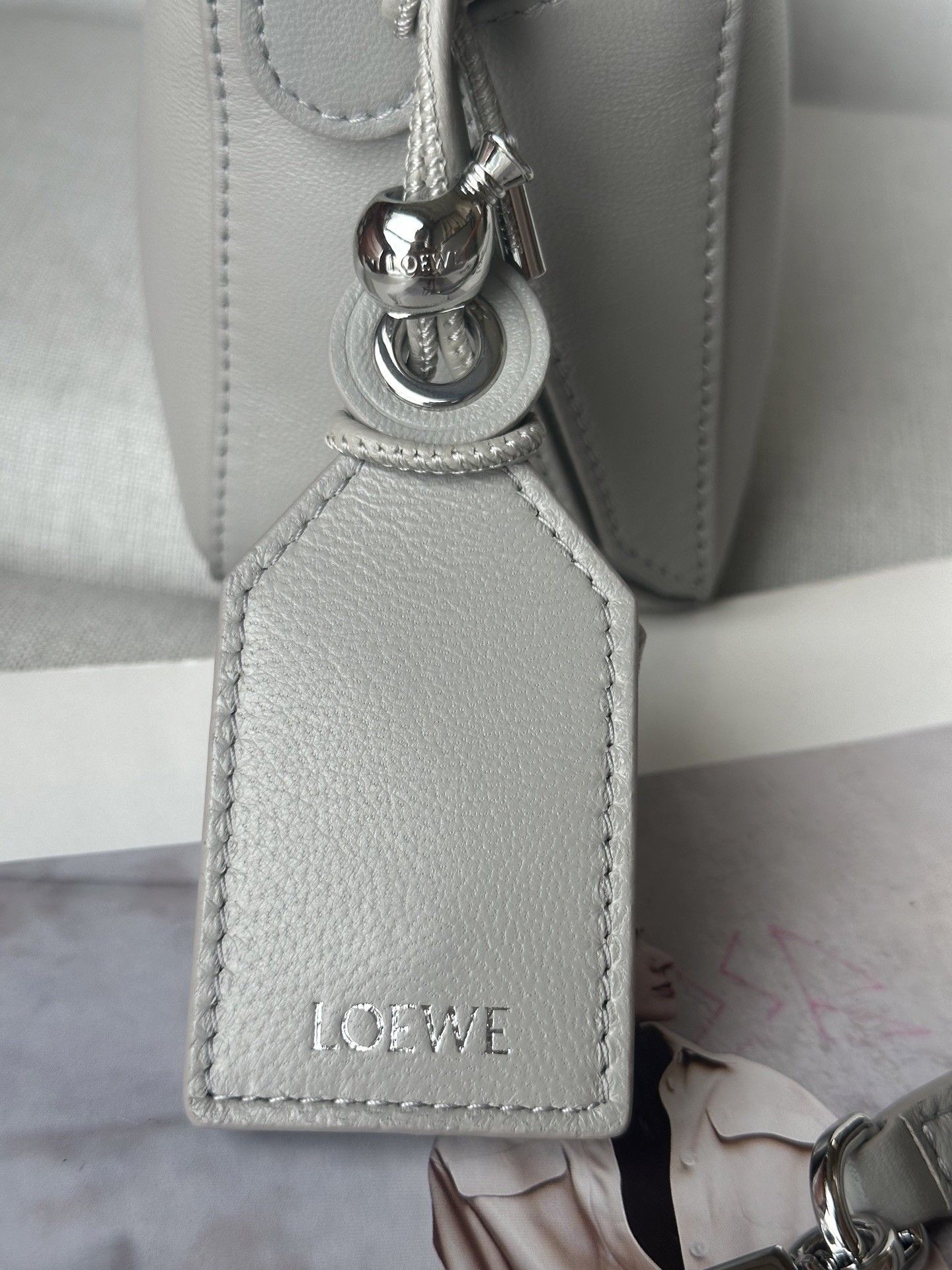 Loewe Mini Featherlight Puzzle Bag Nappa Lambskin 18x12.5x8cm