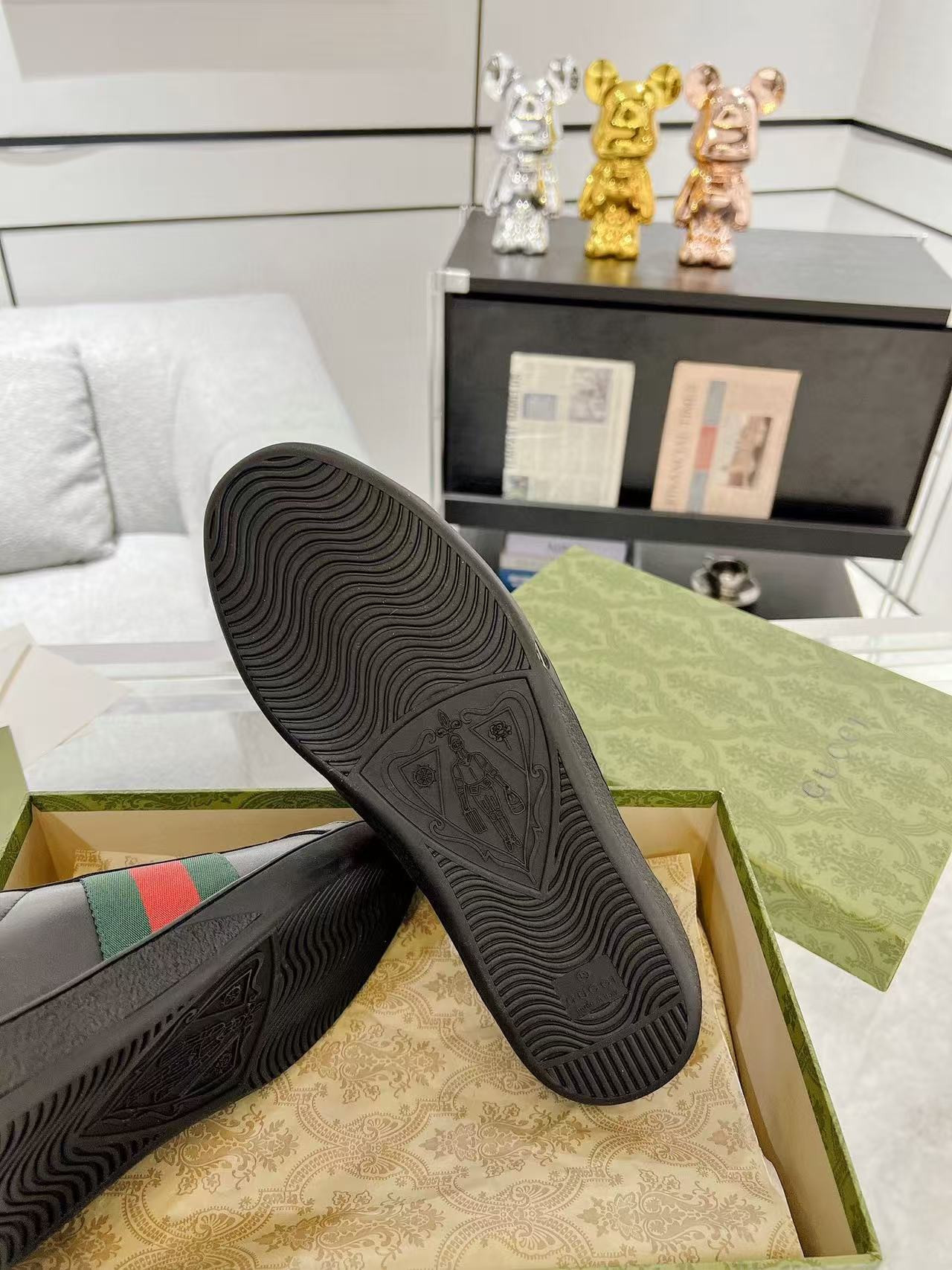 UA Gucci Ace Sneaker Black