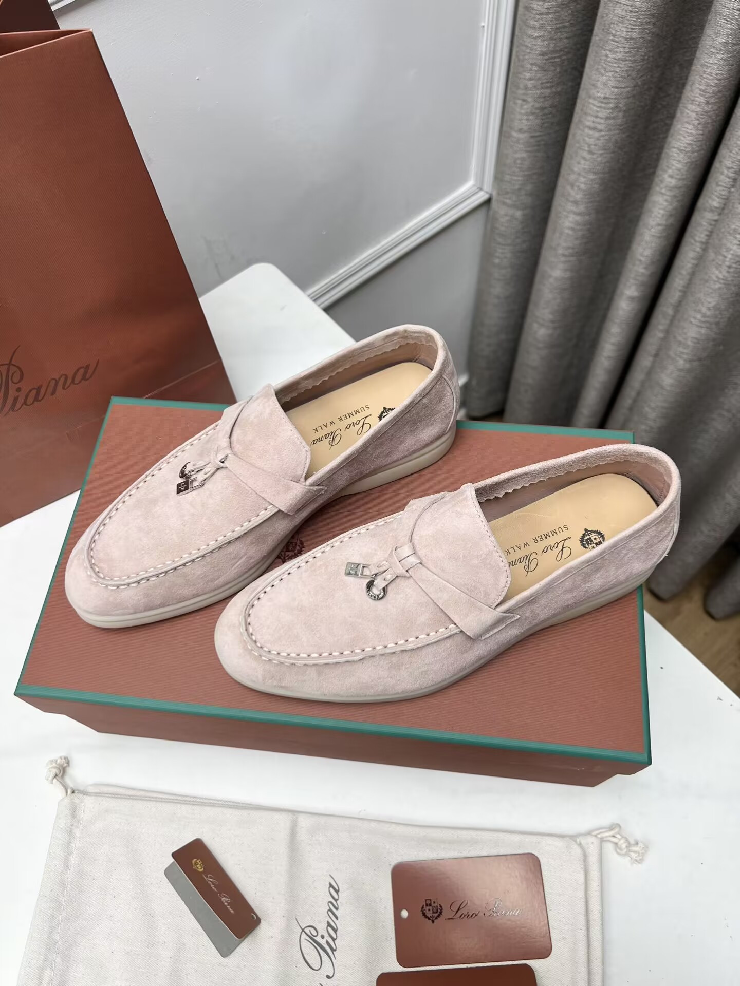 UA Loro Piana Summer Charms Walk Loafers