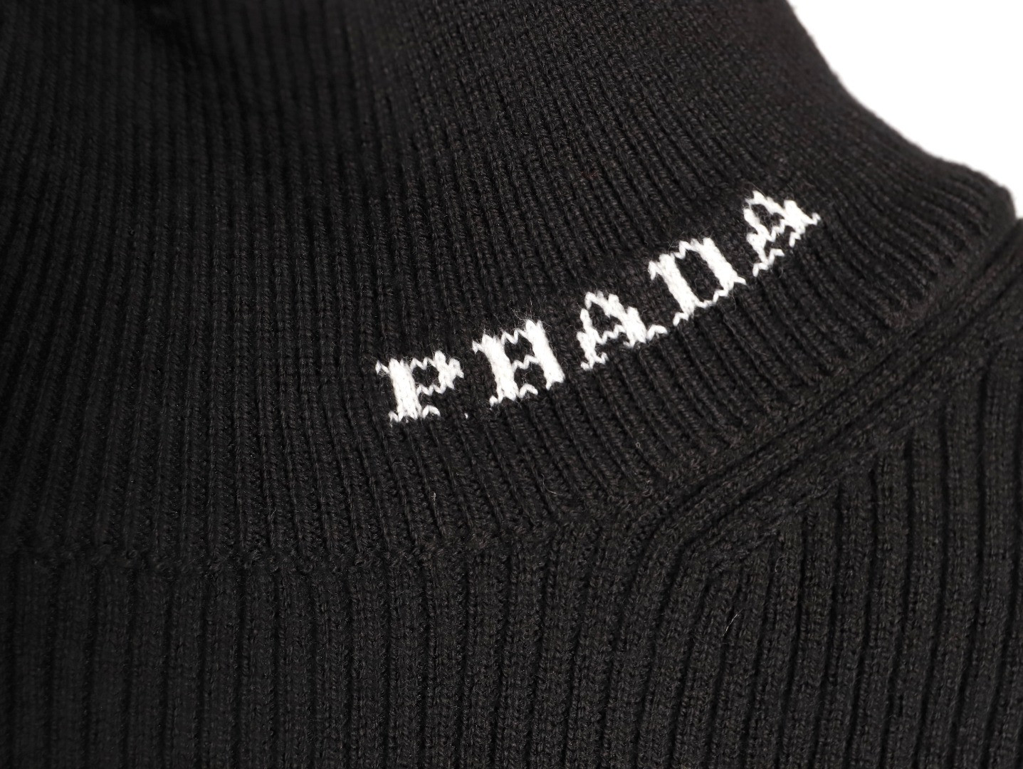 Prada 22FW High Collar Base Knitting Sweaters