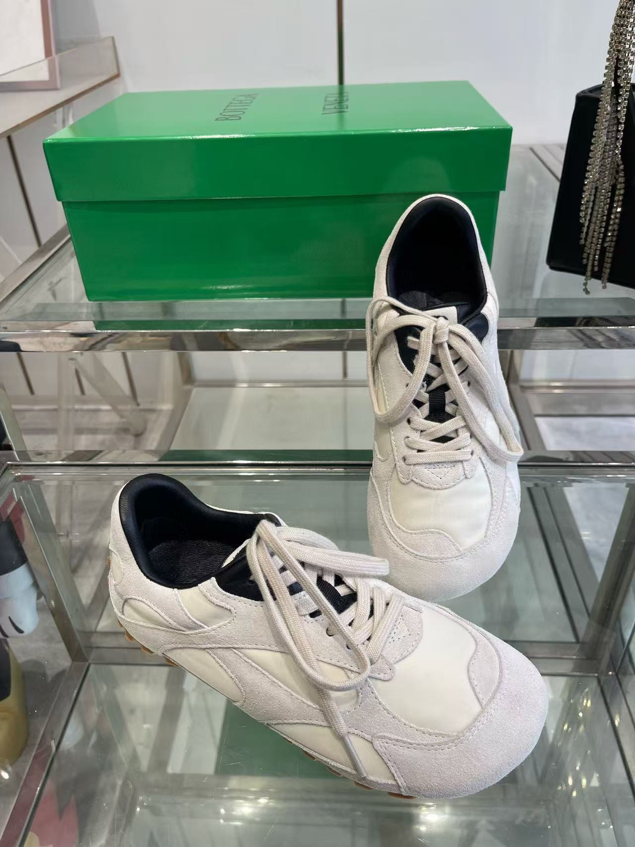UA Bottega Veneta Orbit Sneakers