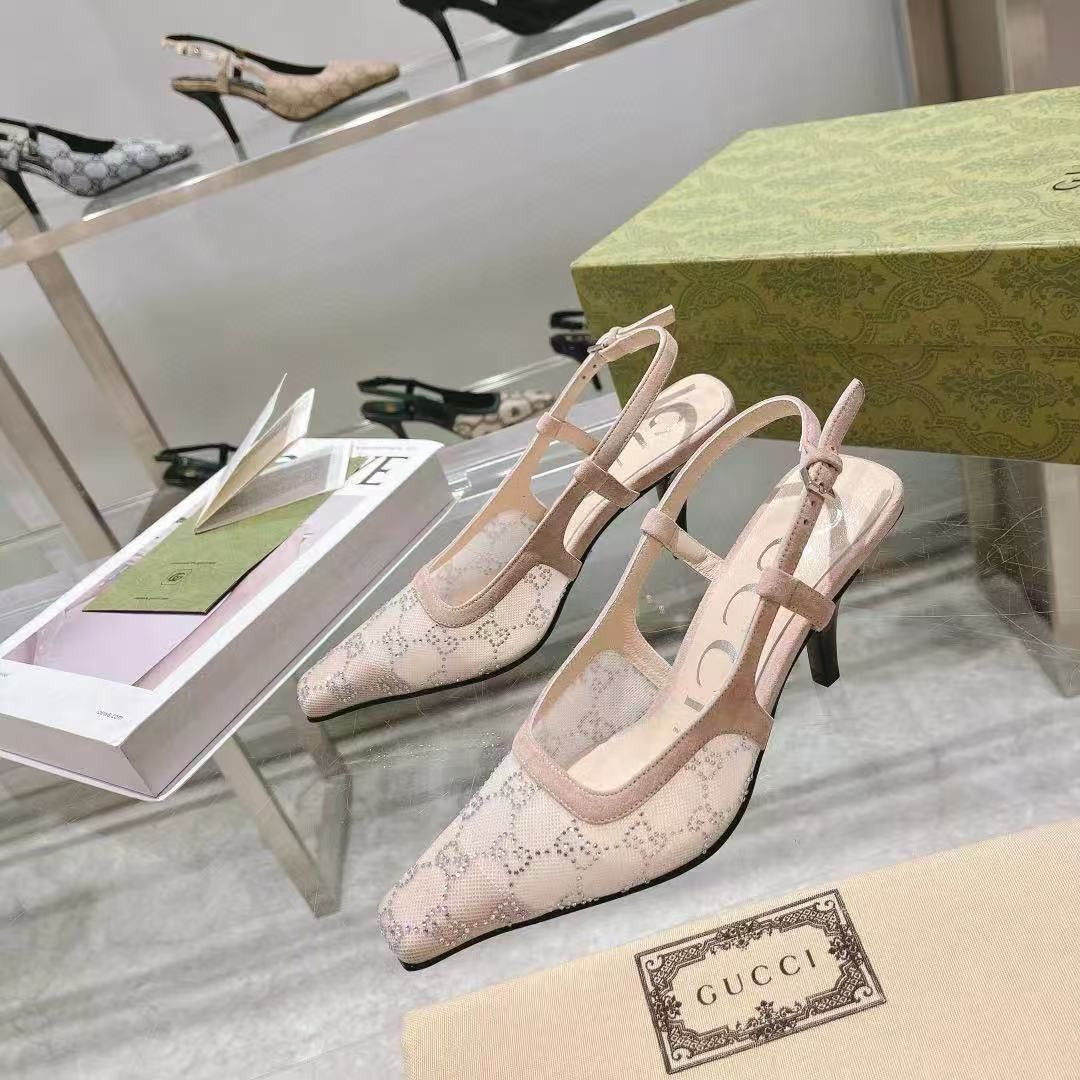 UA GUCCI GG Slingback