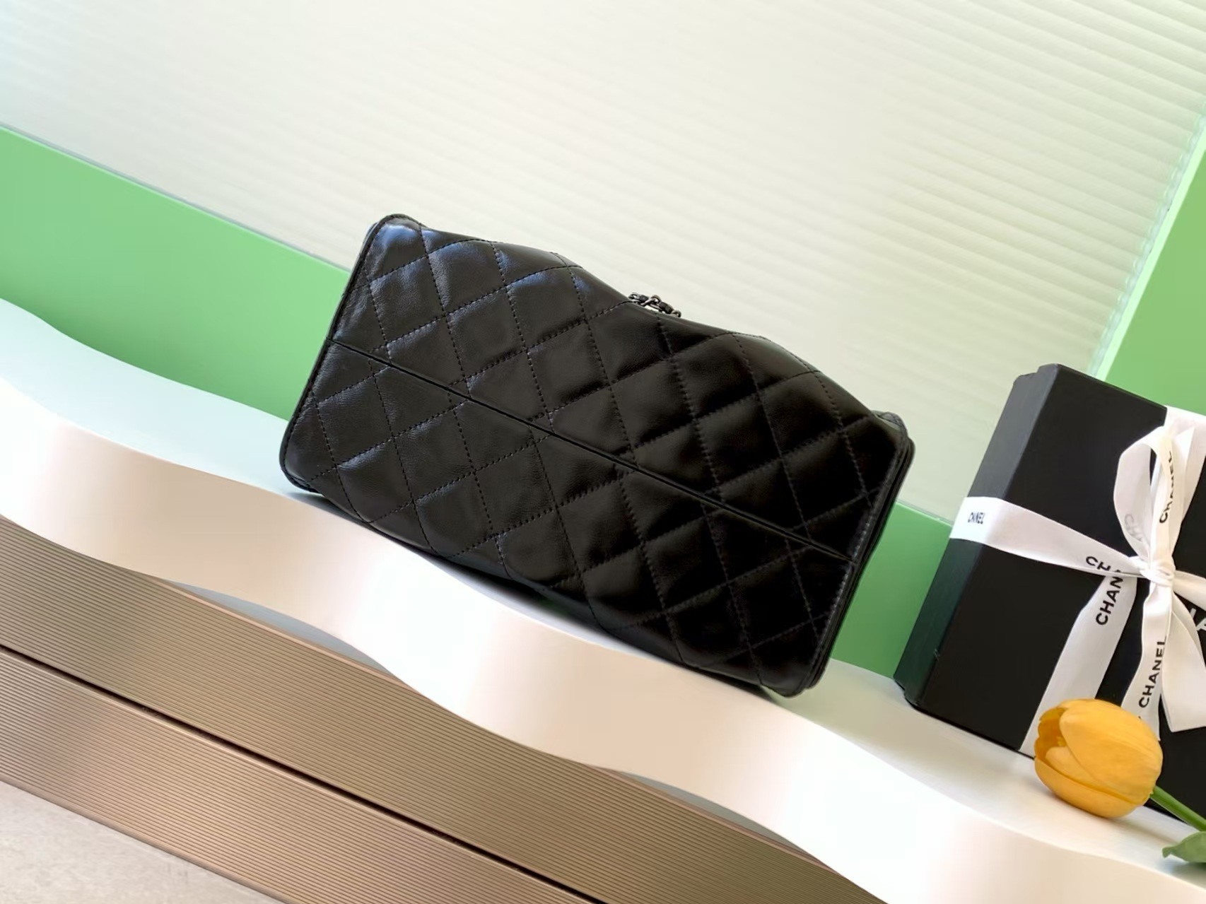 CHANEL 25C Bucket BAG 30x26x14cm