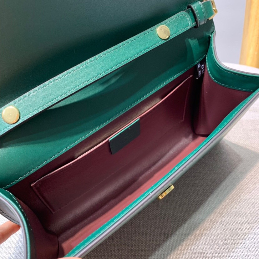 Gucci Zumi Smooth Leather Small Shoulder Bag