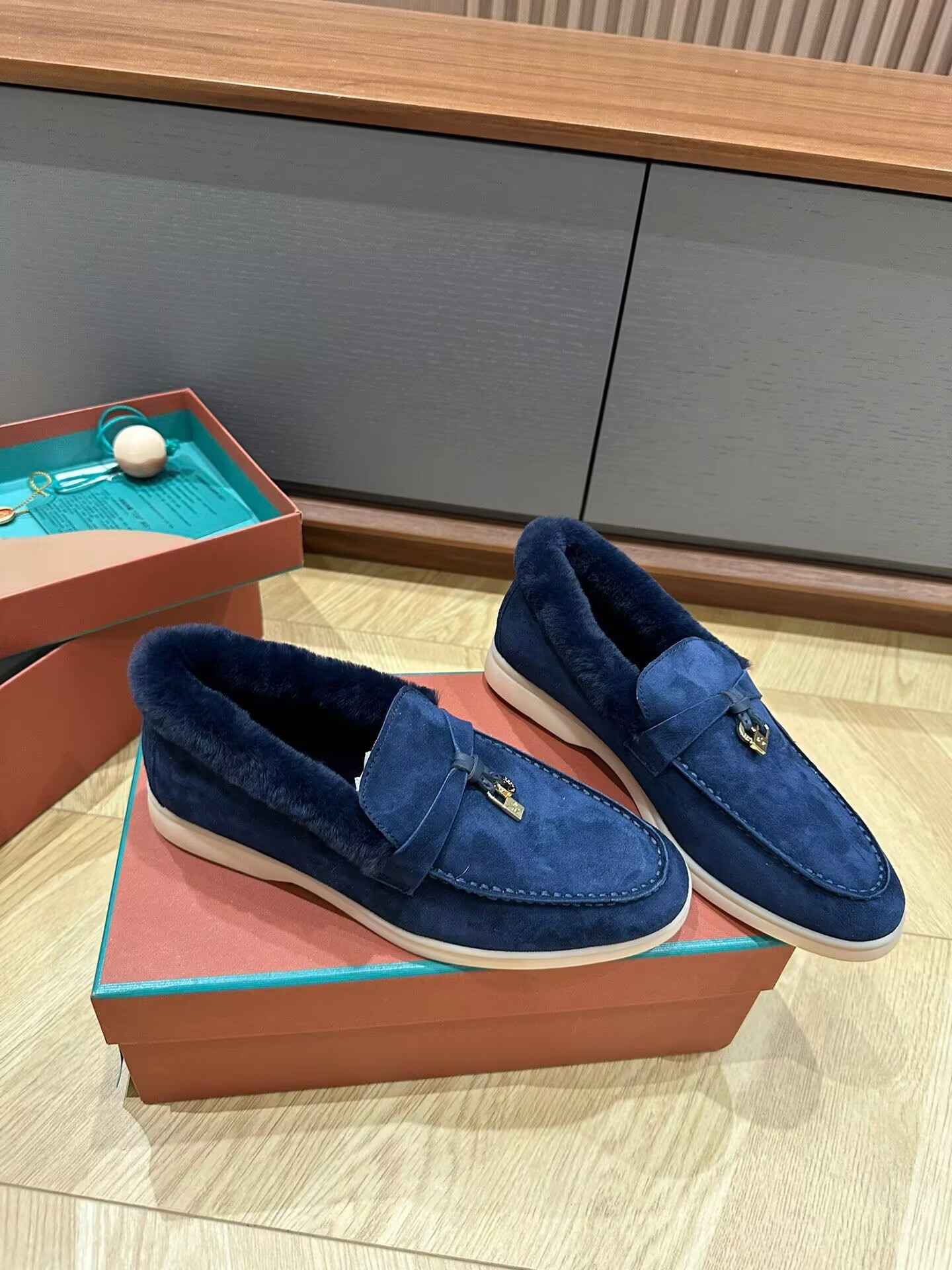 UA Loro Piana Summer Charms Walk Loafers