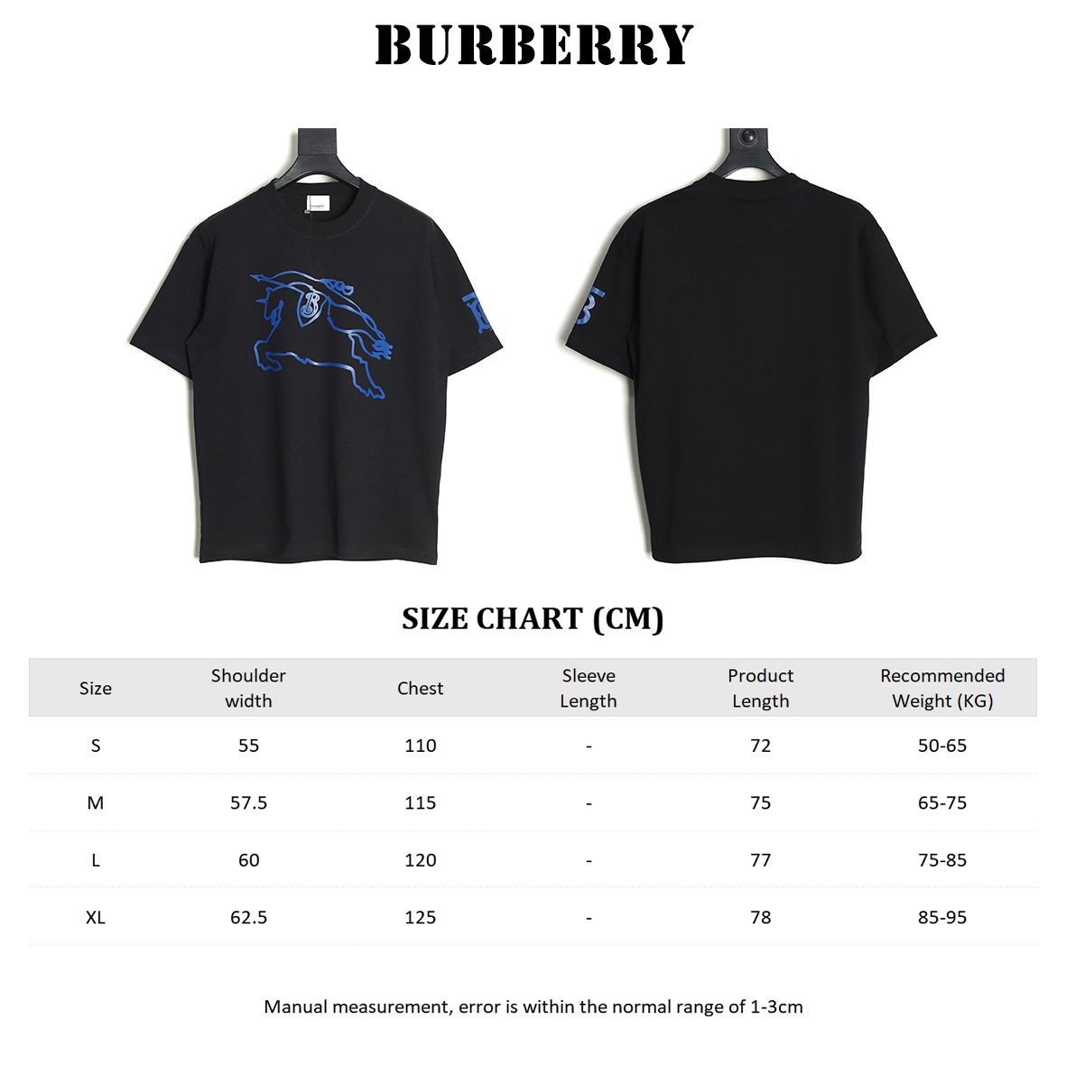 Burberry 25SS Short-sleeved T-shirt