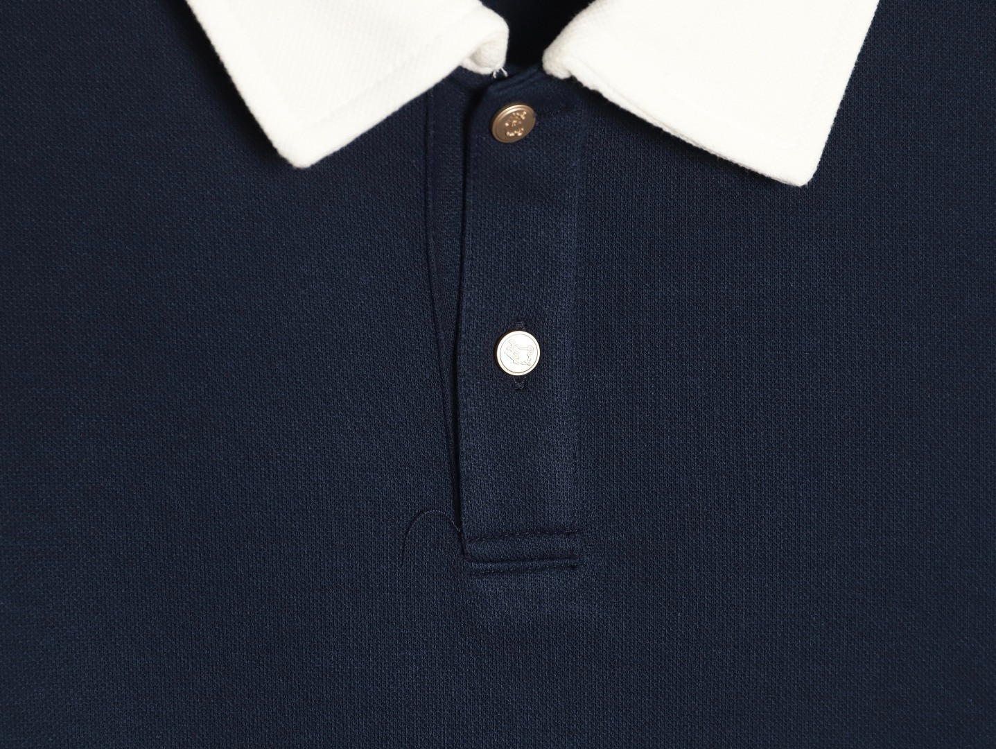 Burberry Long-sleeved Polo Shirt