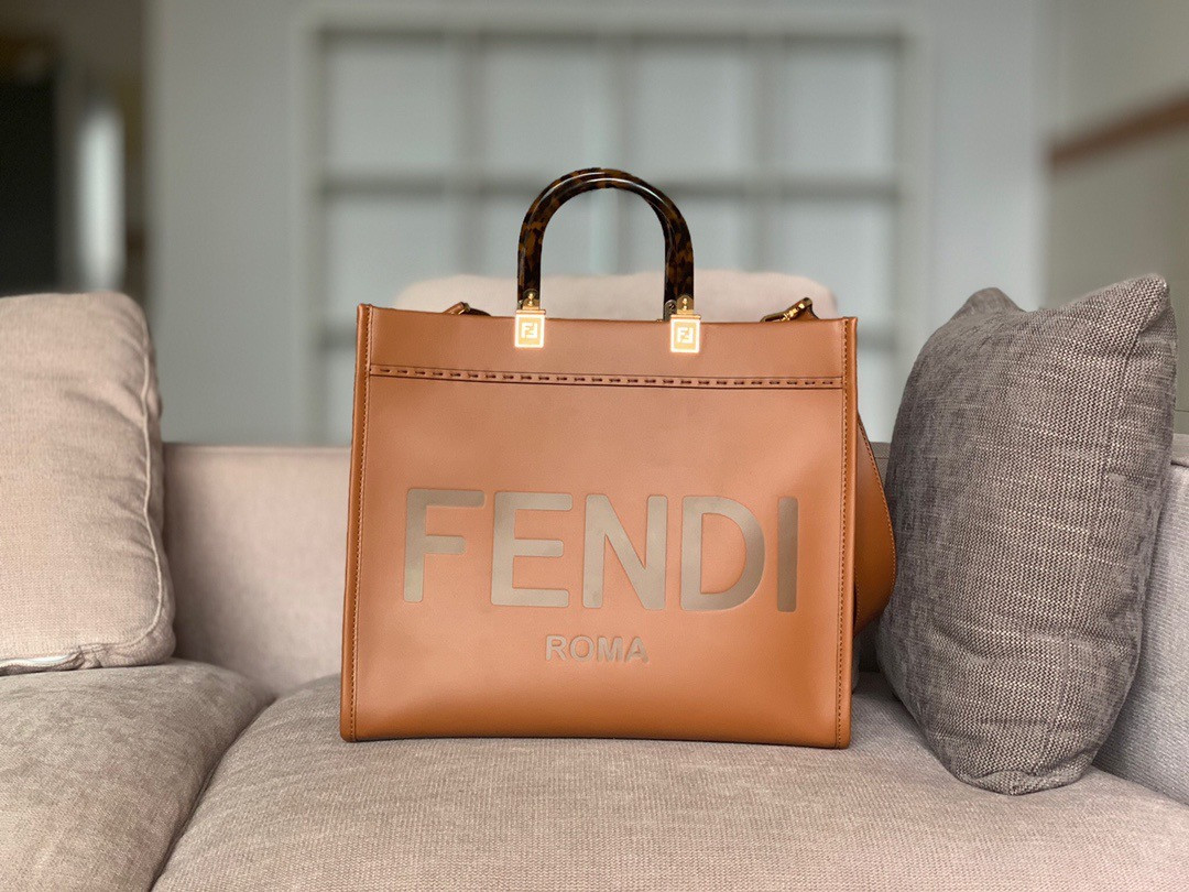 Fendi sunshine medium tote shopping bag