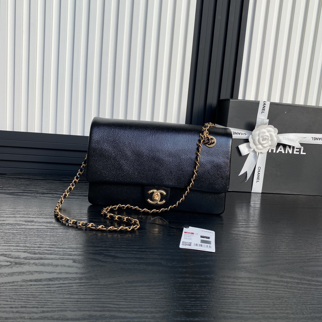 CHANEL SMALL FLAP BAG 17×26×8cm