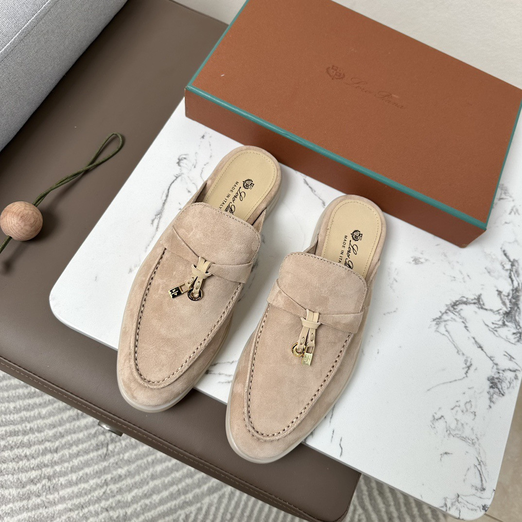 UA Loro Piana Babouche Charms Walk Loafers