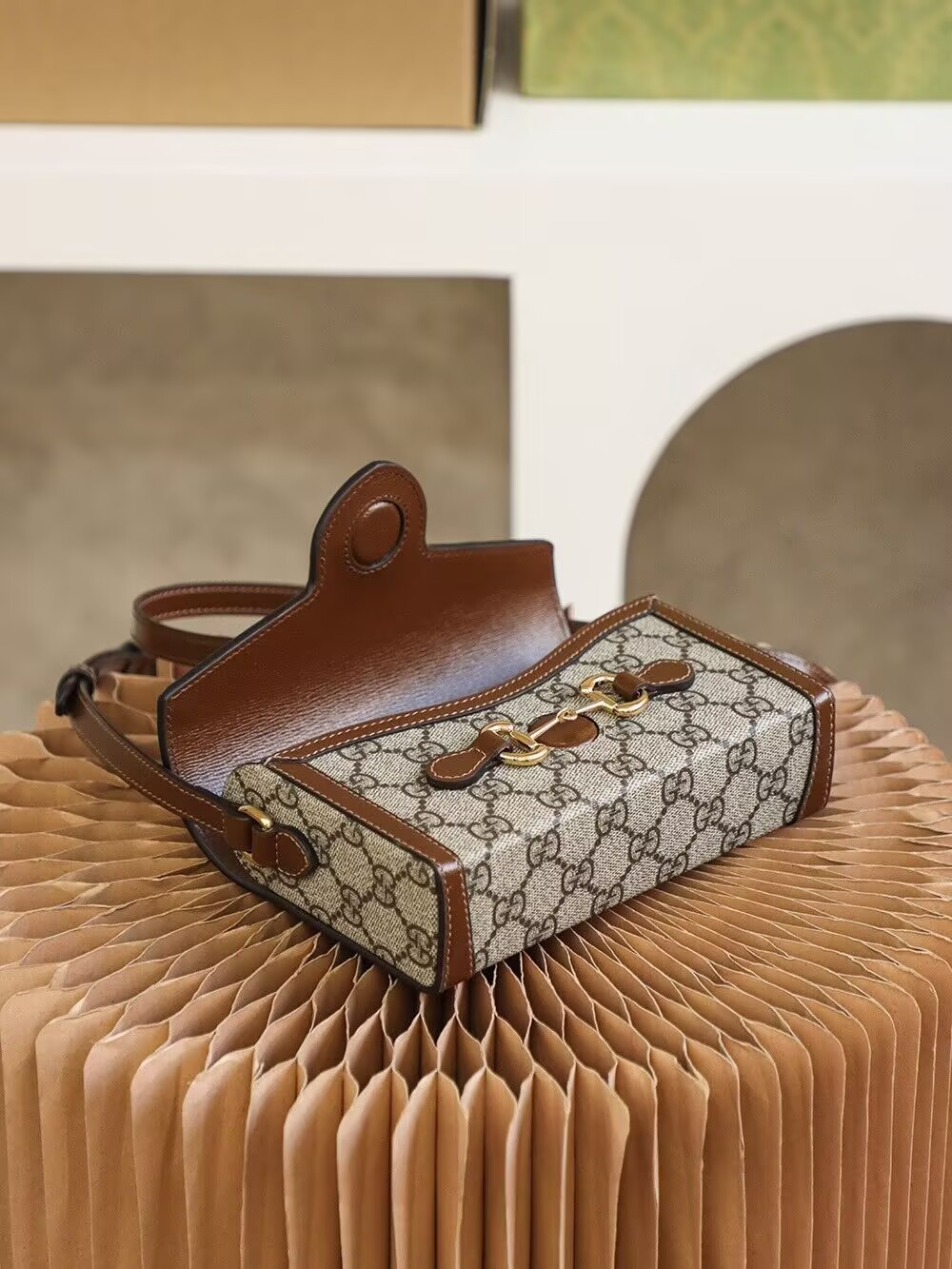 Gucci Horsebit 1955 Mini Bag 18x12x5cm