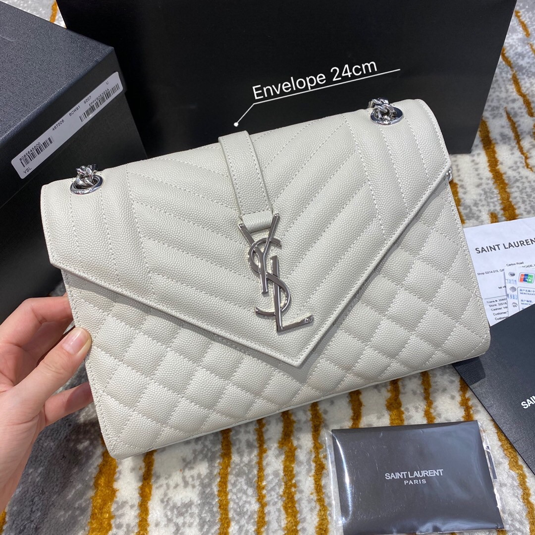 YSL Envelope medium bag 24cm