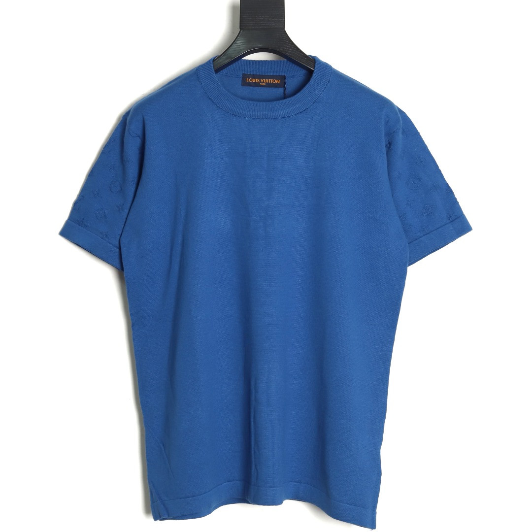 Louis Vuitton LV 25Fw knitting Short-sleeved