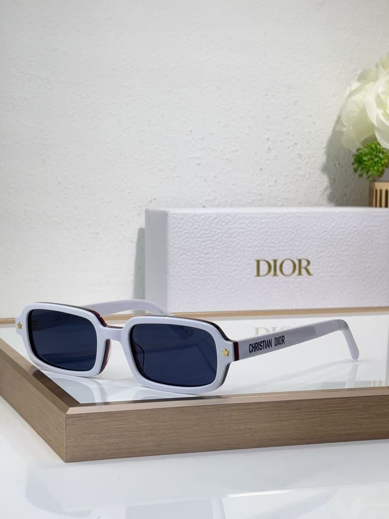 Dior Pacific S3I Rectangular Glasses