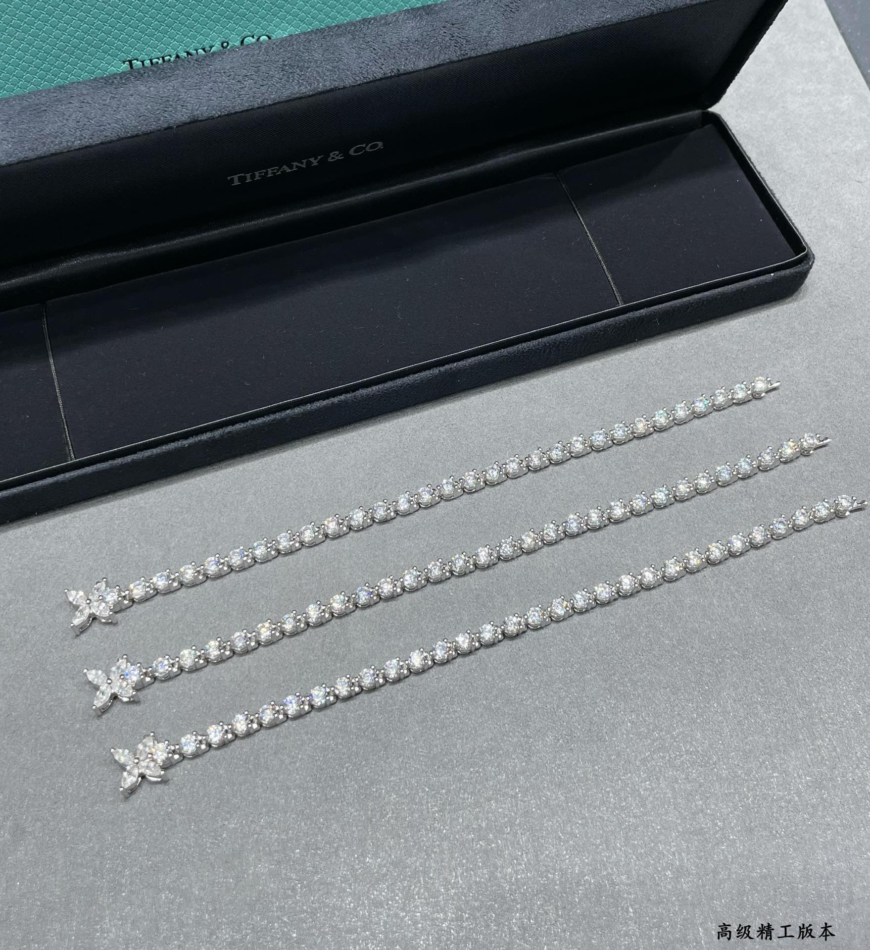 Tiffany & Co. Soleste Marquise Diamond Full Bracelet Ag925