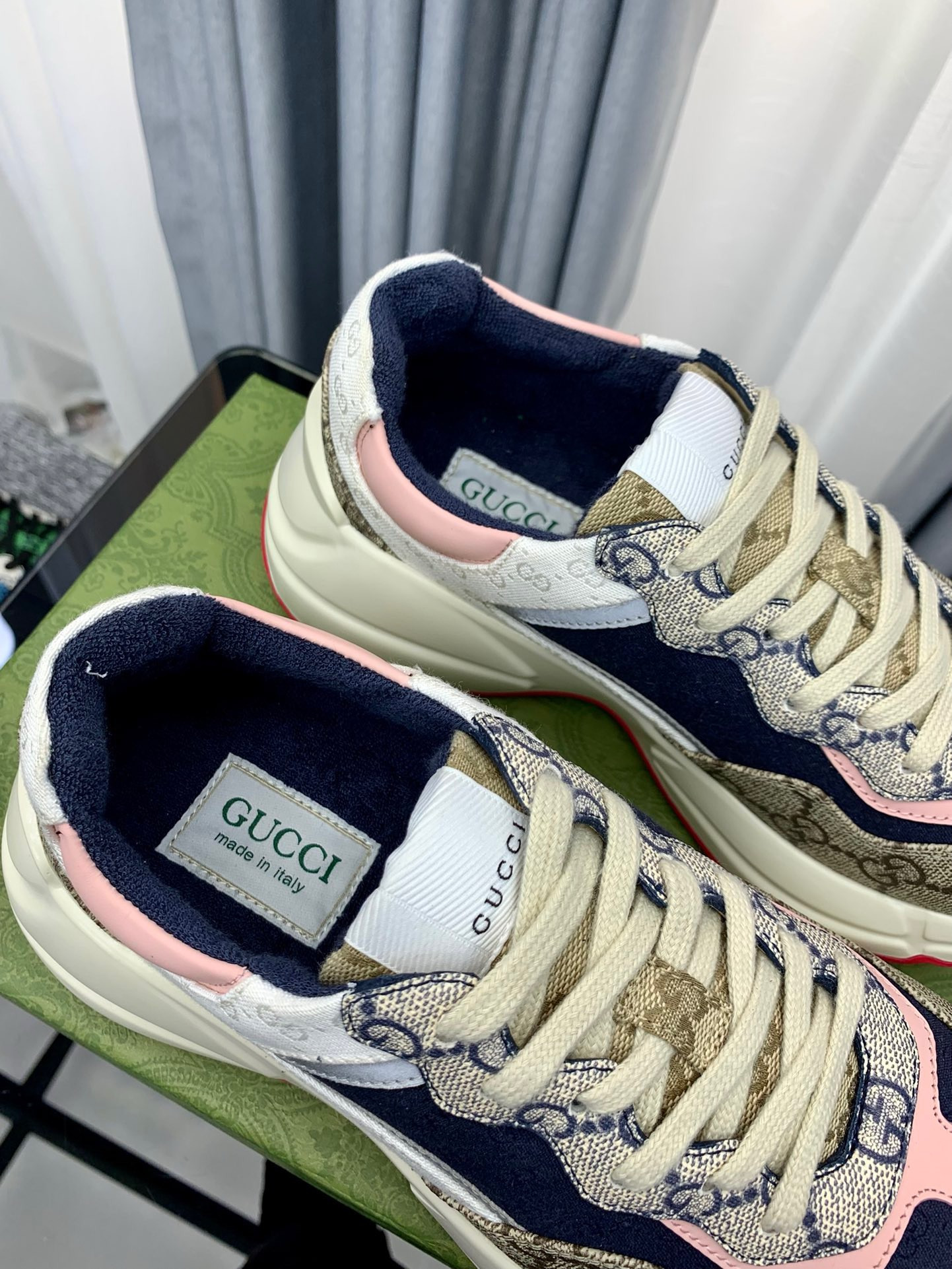 UA GUCCI GG Rhyton Sneaker