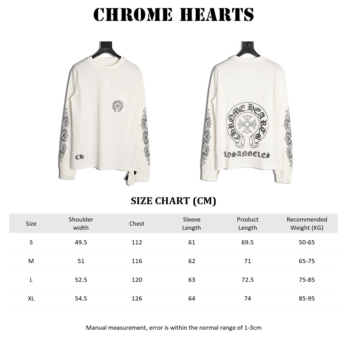 Chrome Hearts 25FW Long-Sleeved T-shirt