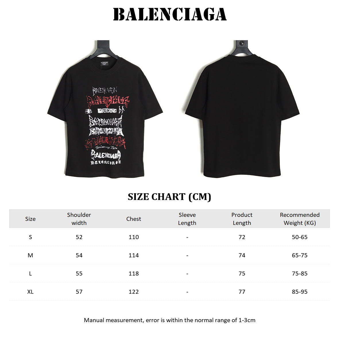 Balenciaga Short-sleeved T-shirt
