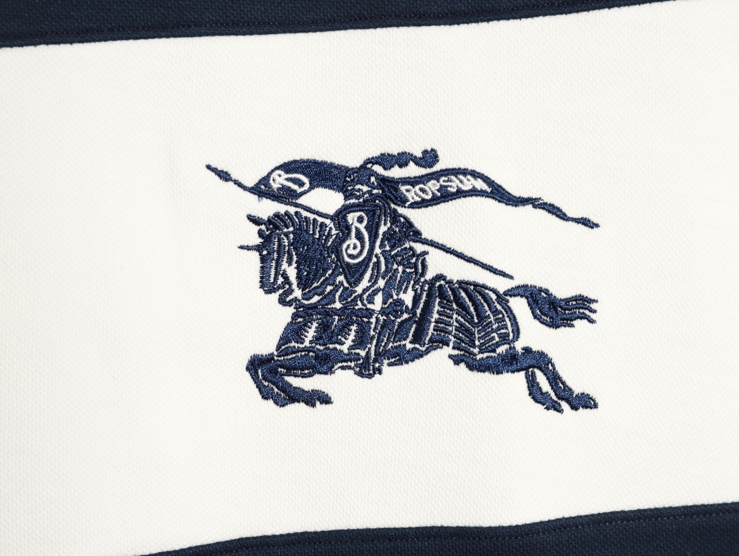 Burberry Long-sleeved Polo Shirt