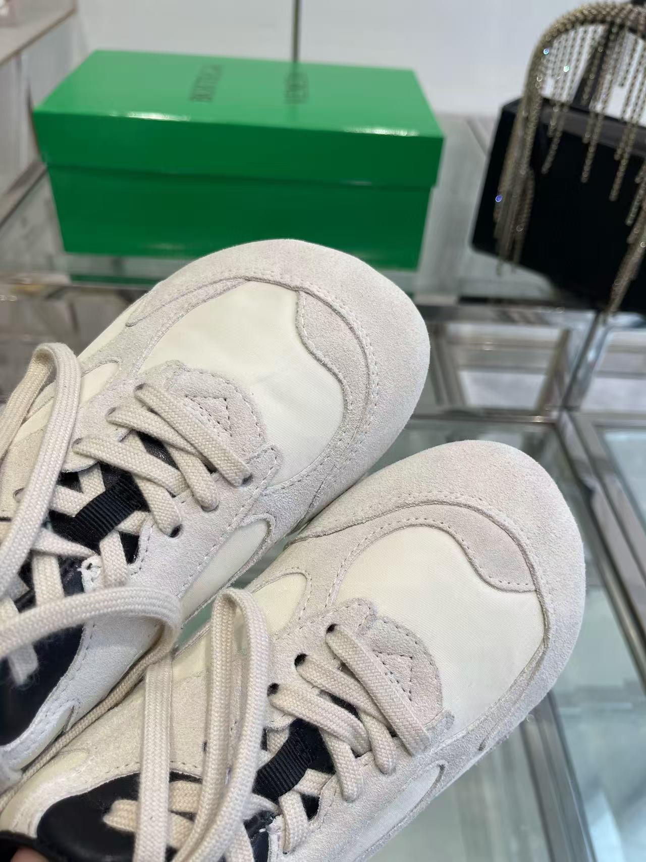 UA Bottega Veneta Orbit Sneakers