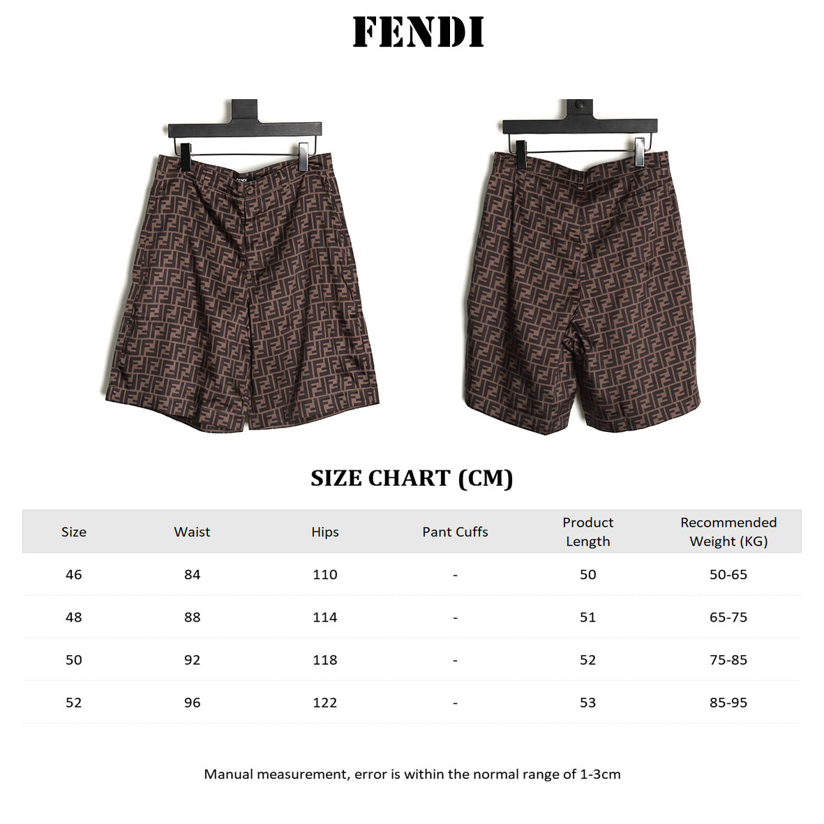 FENDI FD shorts