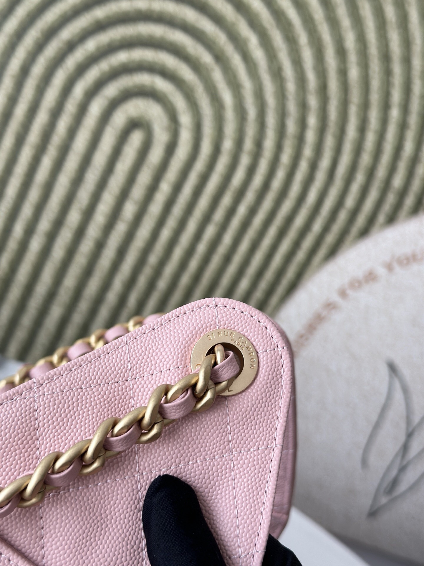 CHANEL 25 small Bucket Hobo handbag AS5293 30x26x14cm