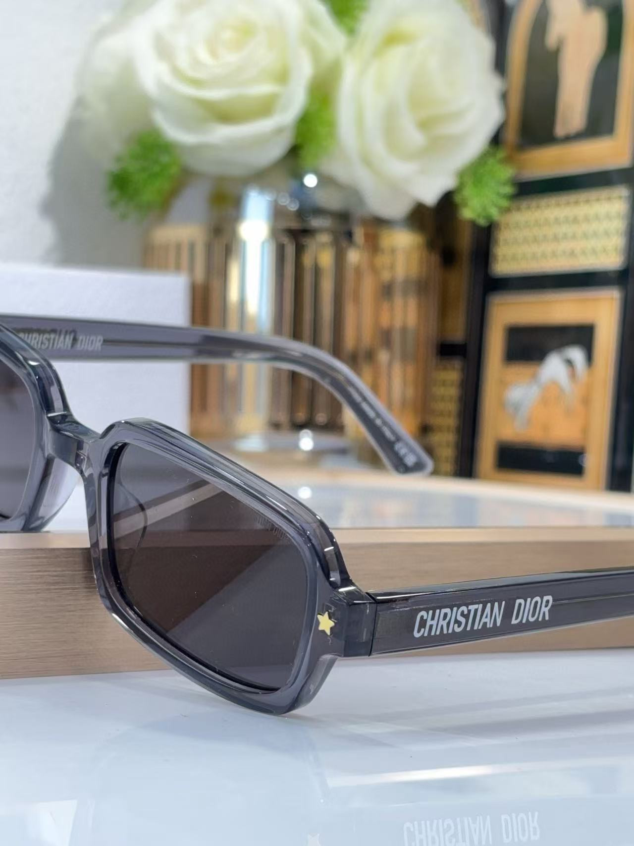 Dior Pacific S3I Rectangular Glasses
