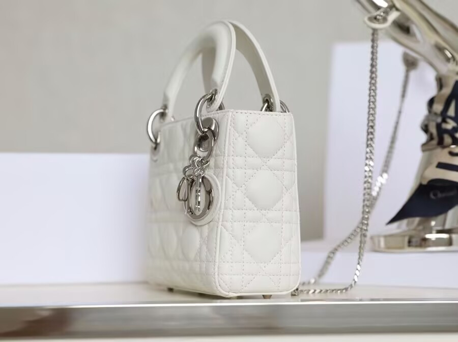 MINI LADY DIOR BAG 6.5 x 6 x 3 inches
