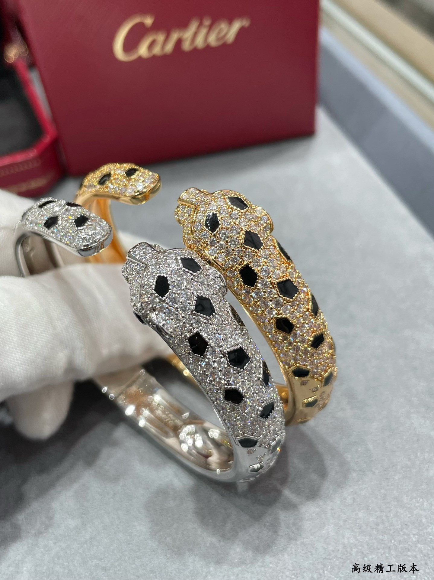 Cartier Single spotted leopard Bracelet